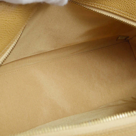 CHANEL 2003-2004 Bowling Bag 37 Beige Caviar 69694 - Picture 9 of 10